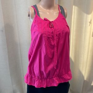 PTP 16” length 26”. Barbie pink Tommy Hilfiger size medium.